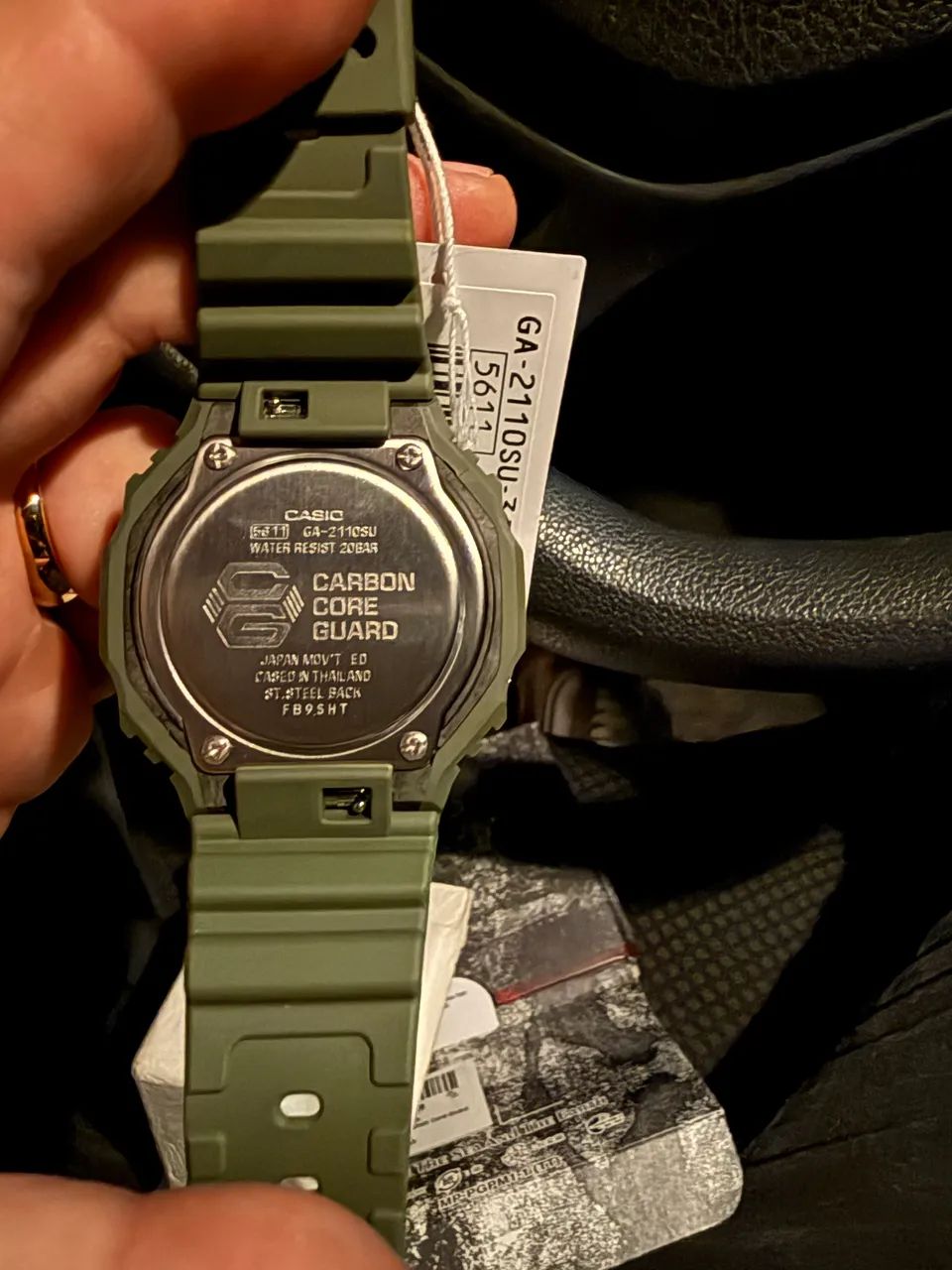 Casio G-shock 2110su 3adr carbon core - Foto 2
