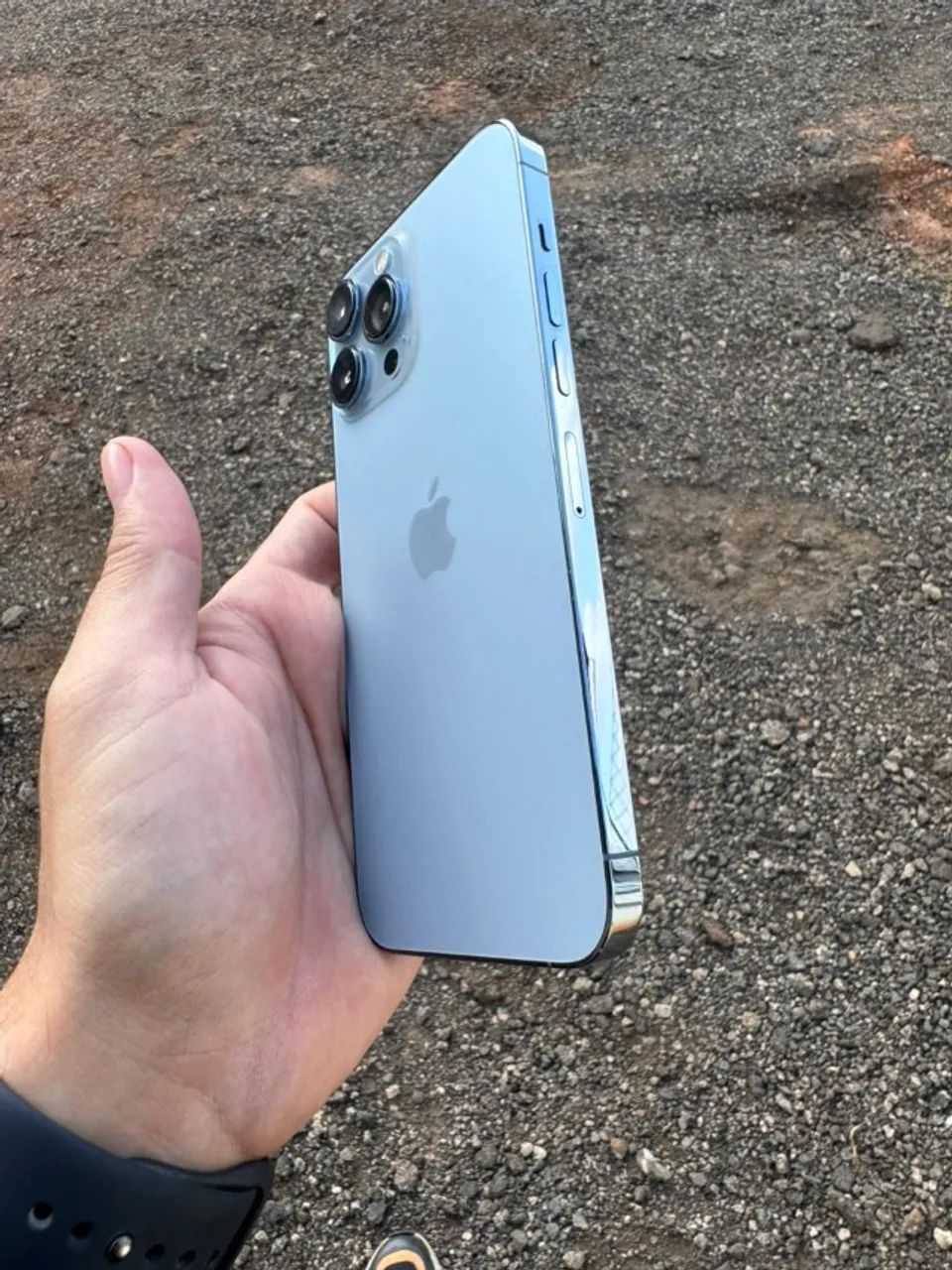 iPhone 13 Pro Max 256GB - Azul Sierra - Foto 3