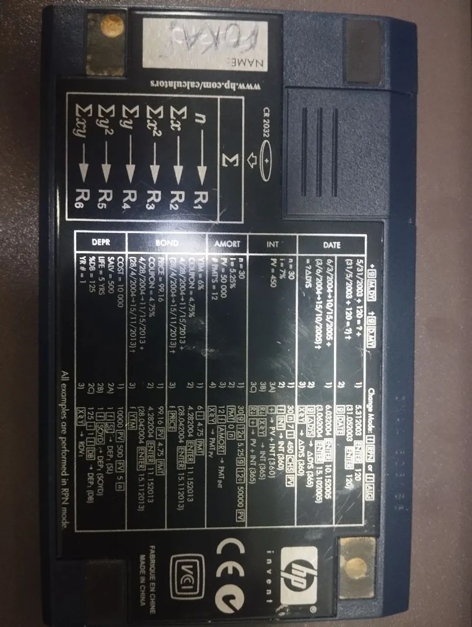 Calculadora HP 12c - Foto 2