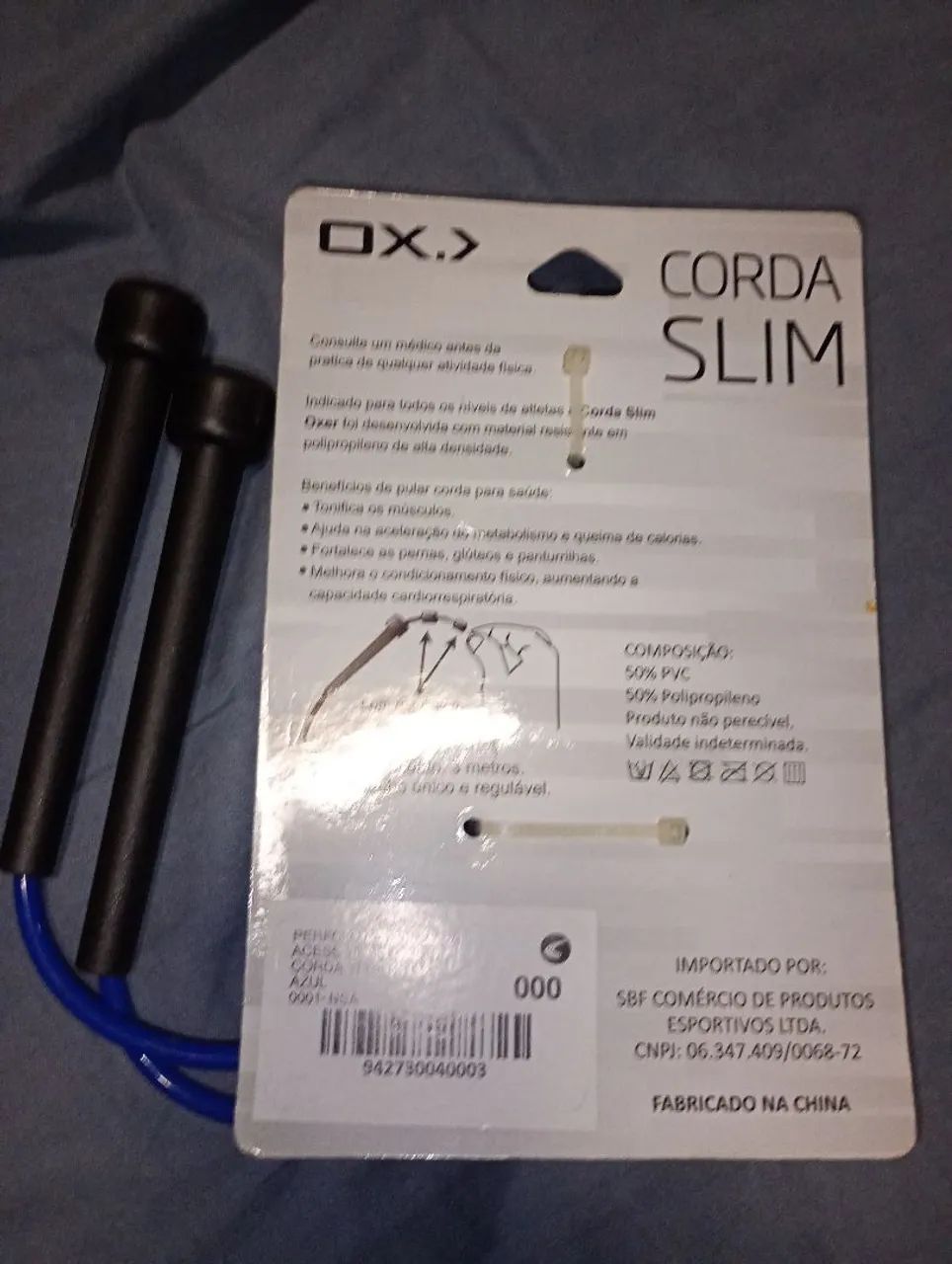 Vendo corda de pular profissional nova.Entrego - Foto 4