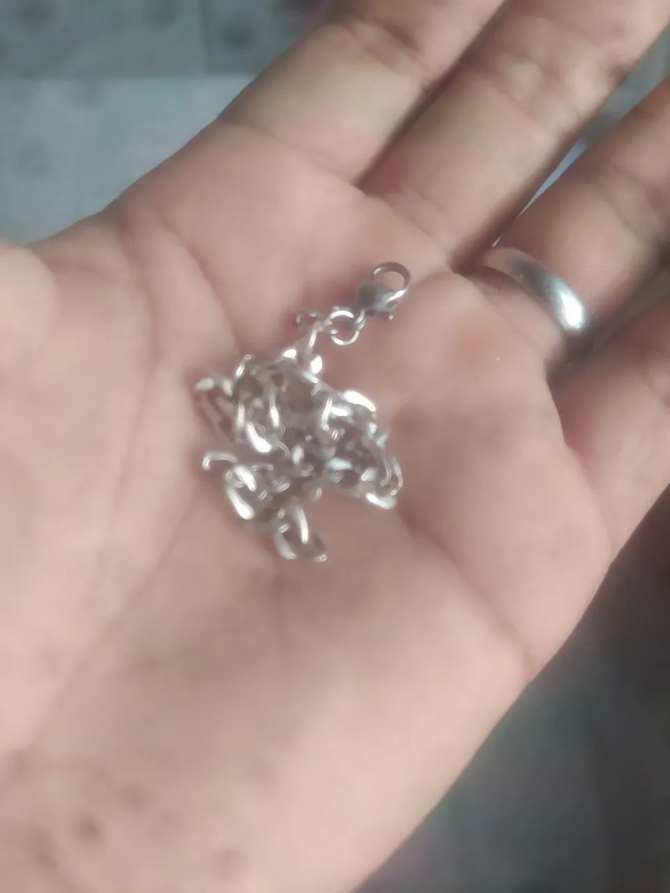 Pulseira de prata - Foto 3