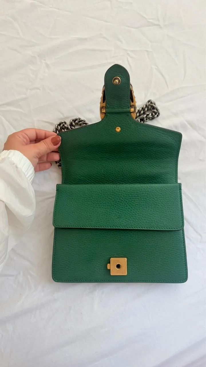Bolsa Gucci Dionysus Verde - Foto 5