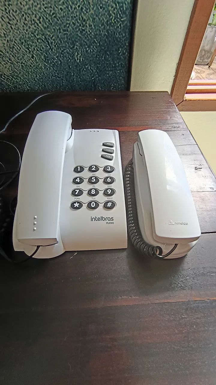Um interfone e telefone fixo usados  - Foto 3