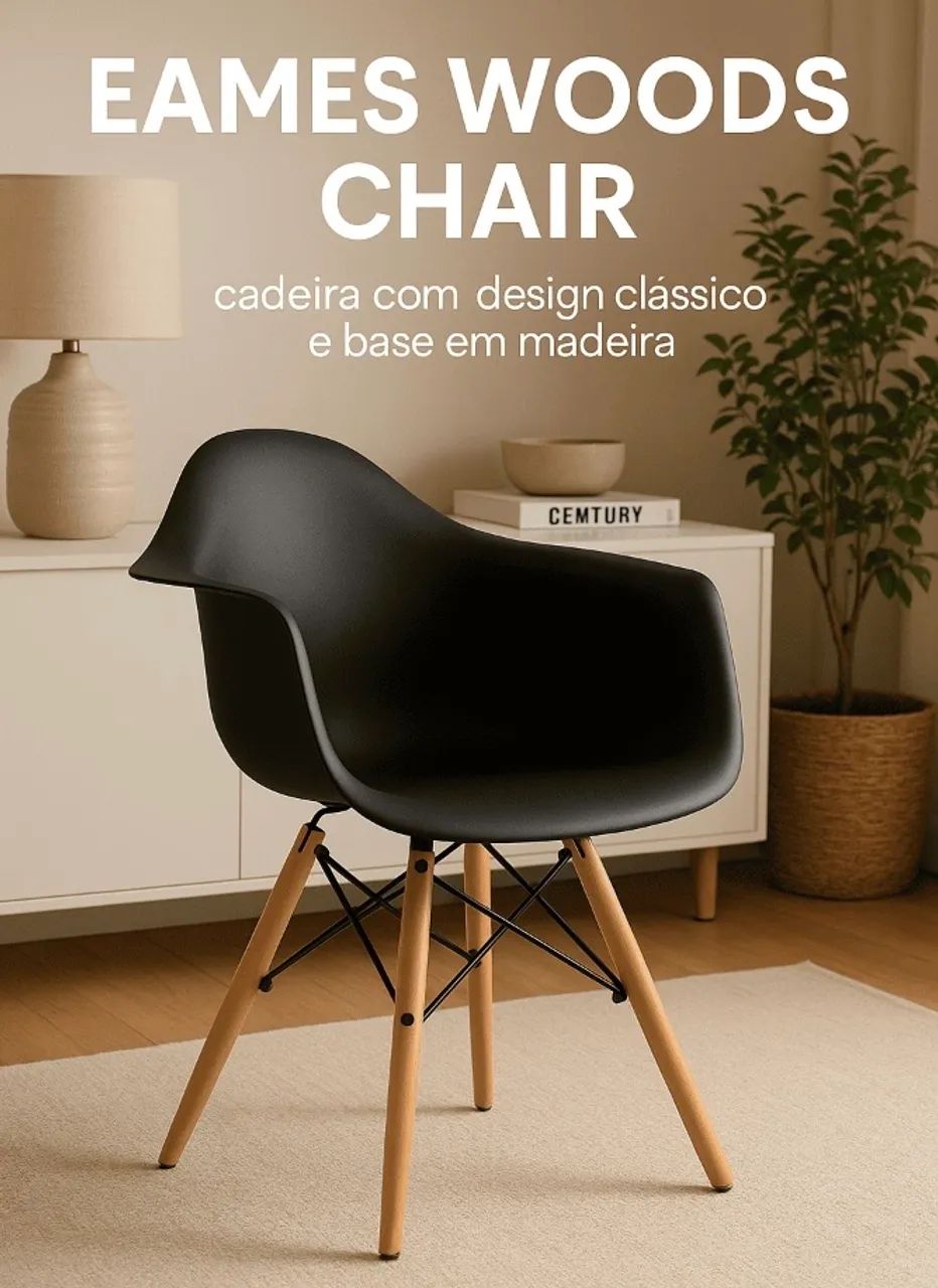 Poltrona Design Eames - Foto 2