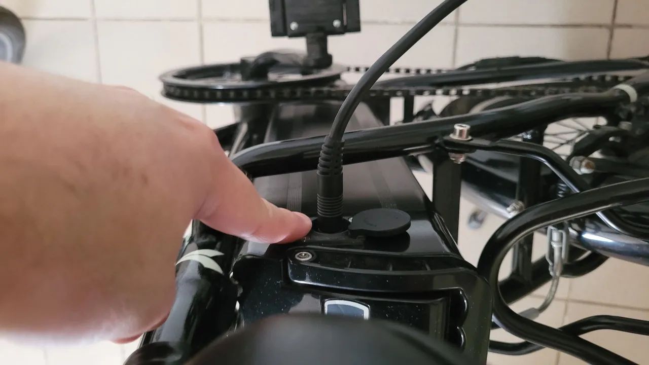 BICICLETA ELÉTRICA DOBRÁVEL TOP! - Foto 3