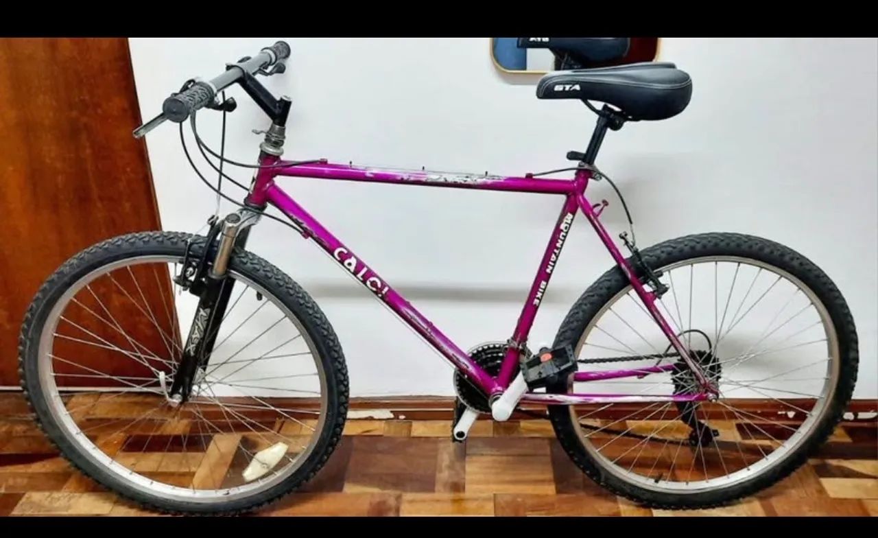 Vendo Caloi MTB série especial, trocadores e freios Shimano