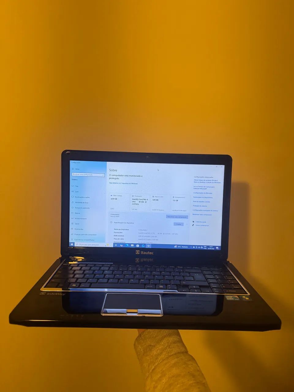 notebook i5 - com ssd para uso simples 