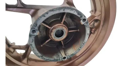 Roda Traseira Yamaha Xmax 300 2026 Detalhes 61596 Dourado - Foto 5