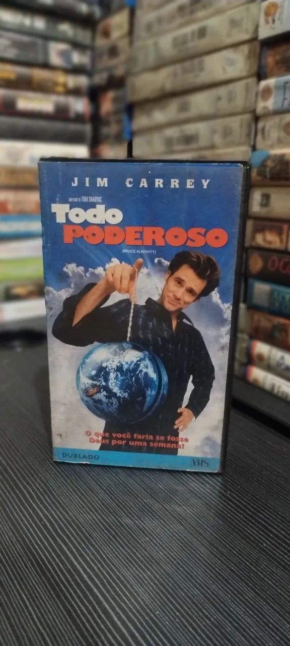 VHS TODO PODEROSO (DUBLADO) 