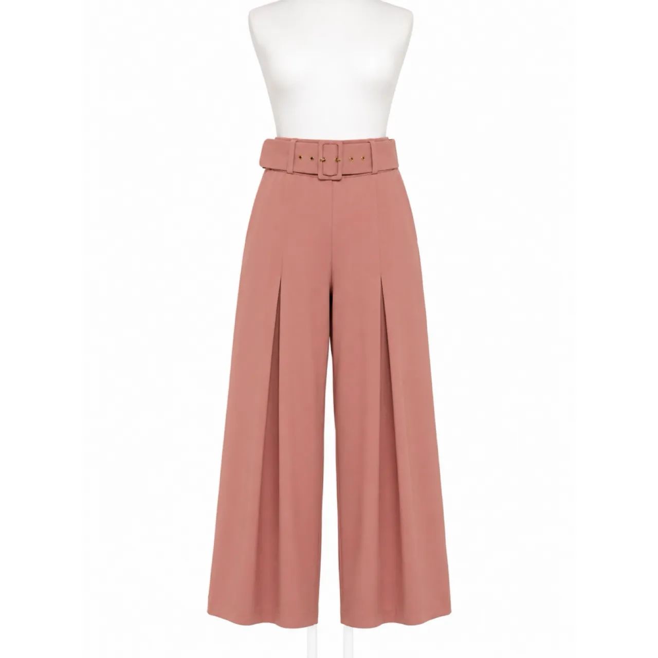 Calça Pantalona Feminina Rosê