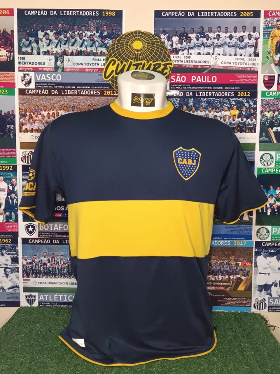 Camisa Escolinha Boca Juniors