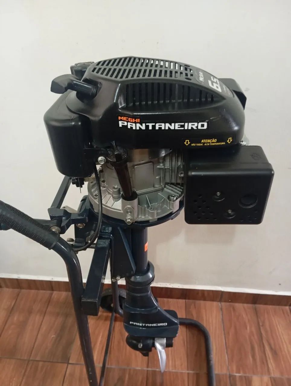 Motor Meghi Pantaneiro 6.5 Hp, 4 Tempos, NOVO, 0km, Marinizado, Com Nota Fiscal. - Foto 3