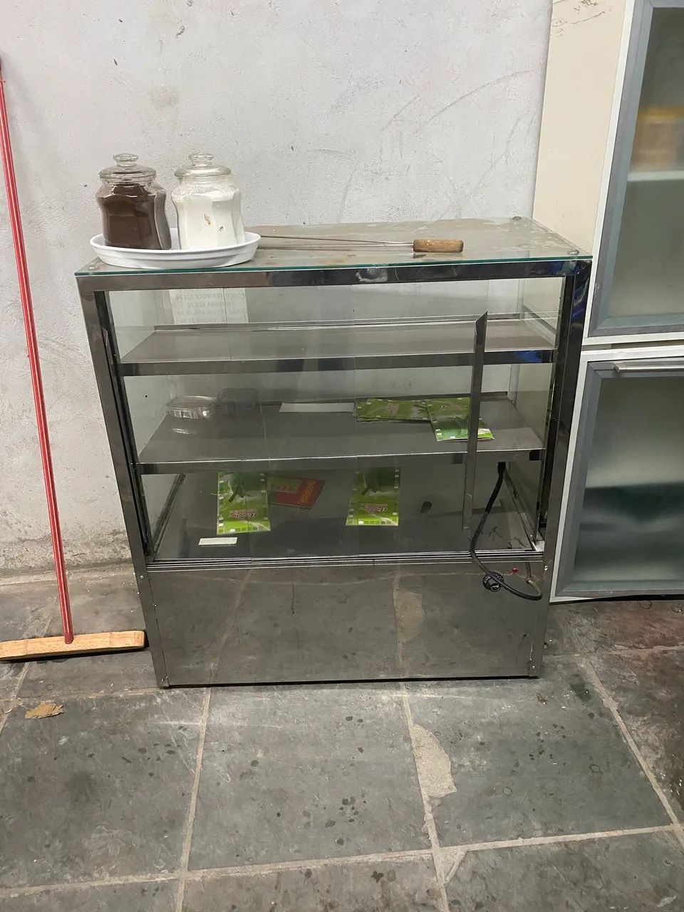 Balcão vitrine aquecido