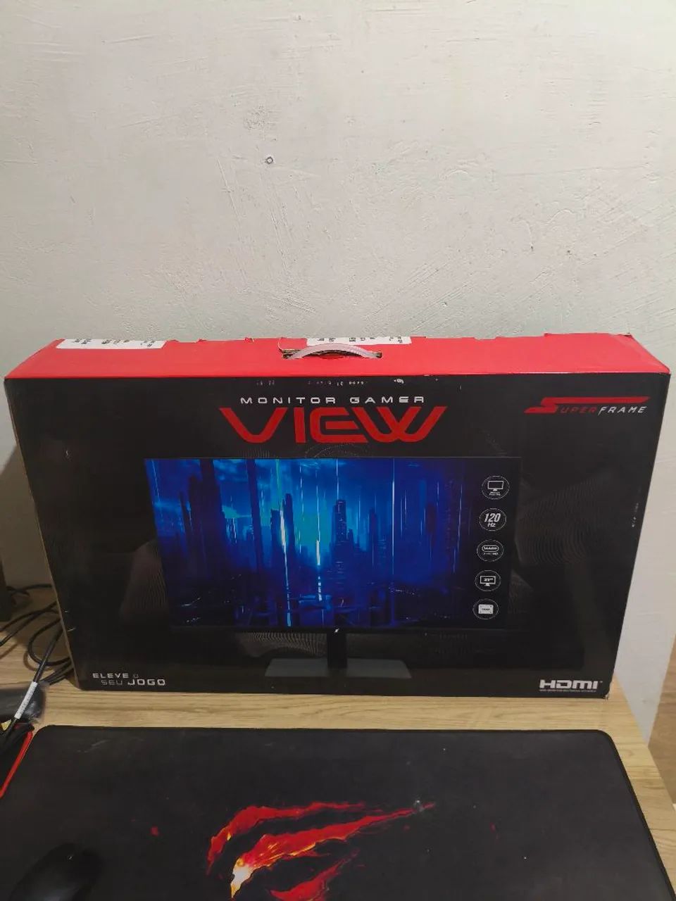 Monitor 27 polegadas 2k ips 120hz novo com garantia 