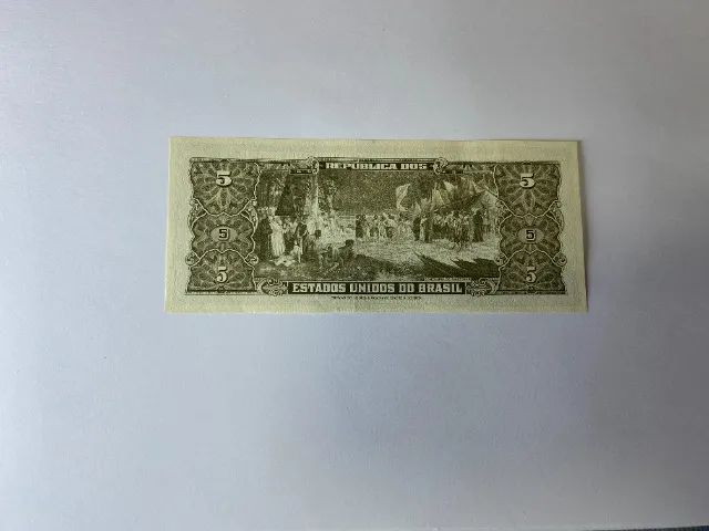 CÉDULA DE CINCO CRUZEIROS - Foto 4