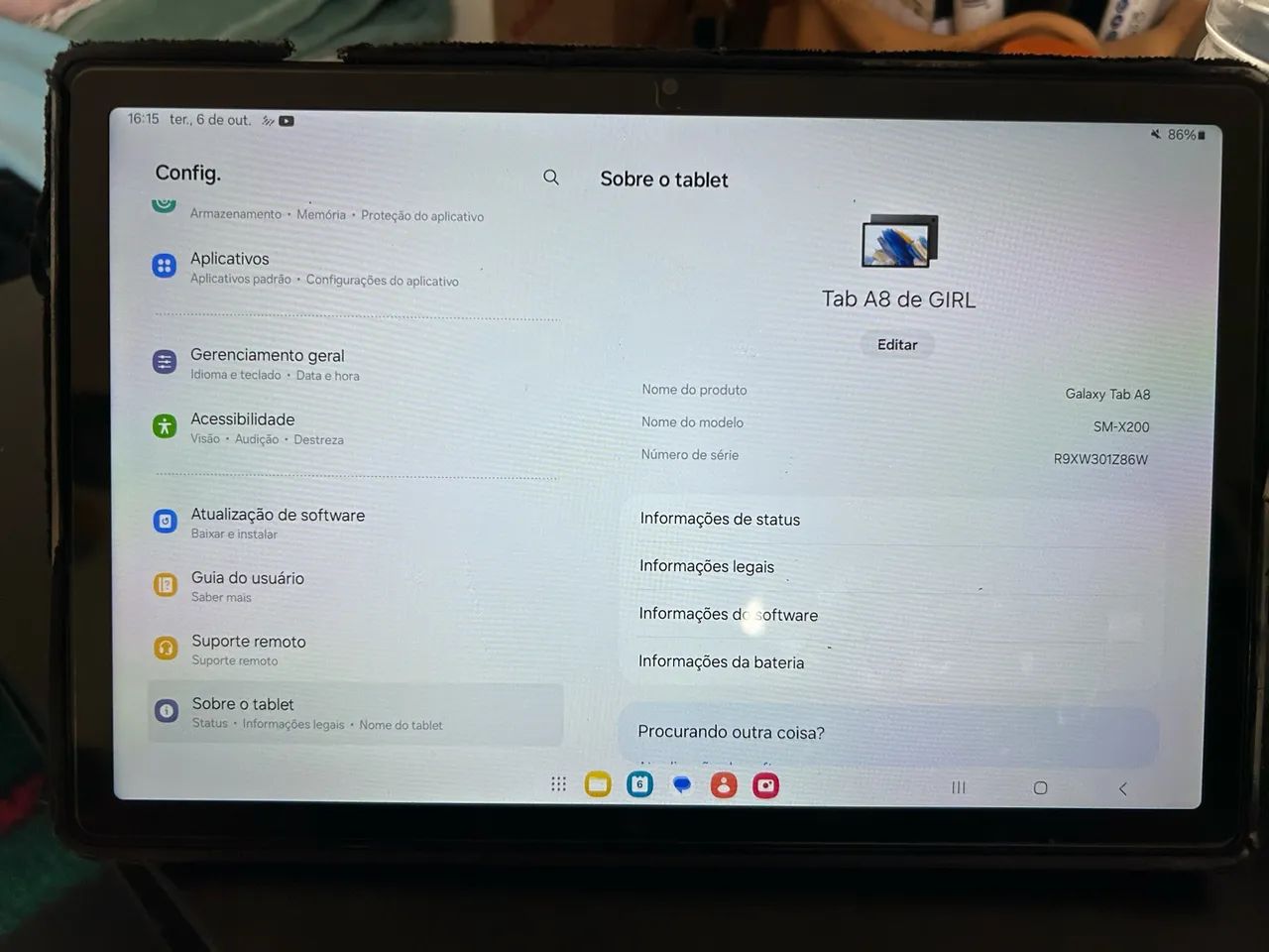 Tablet Samsung A8 - Foto 3