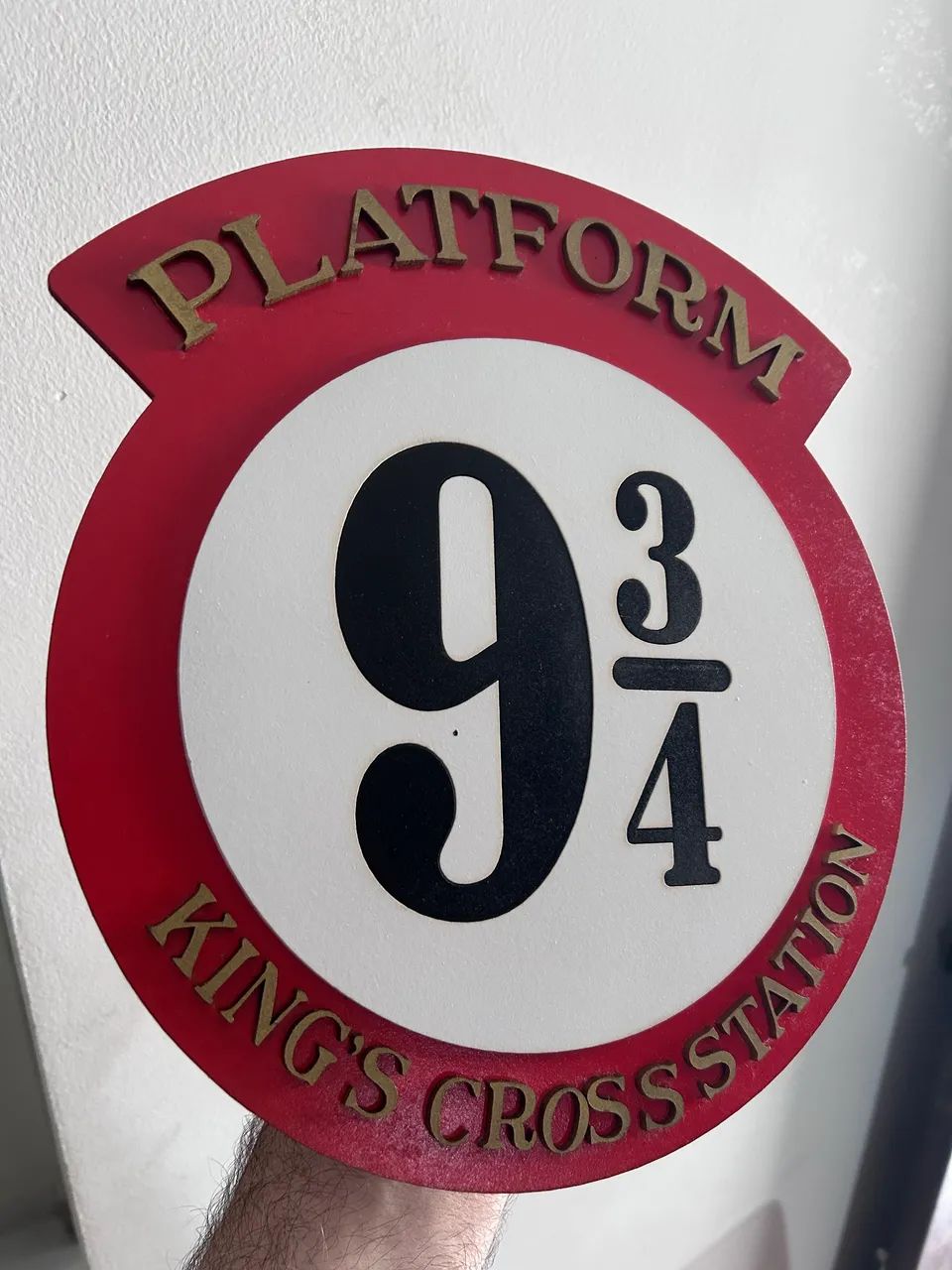 Harry Potter - Placa Plataforma 9 3/4 - Foto 2