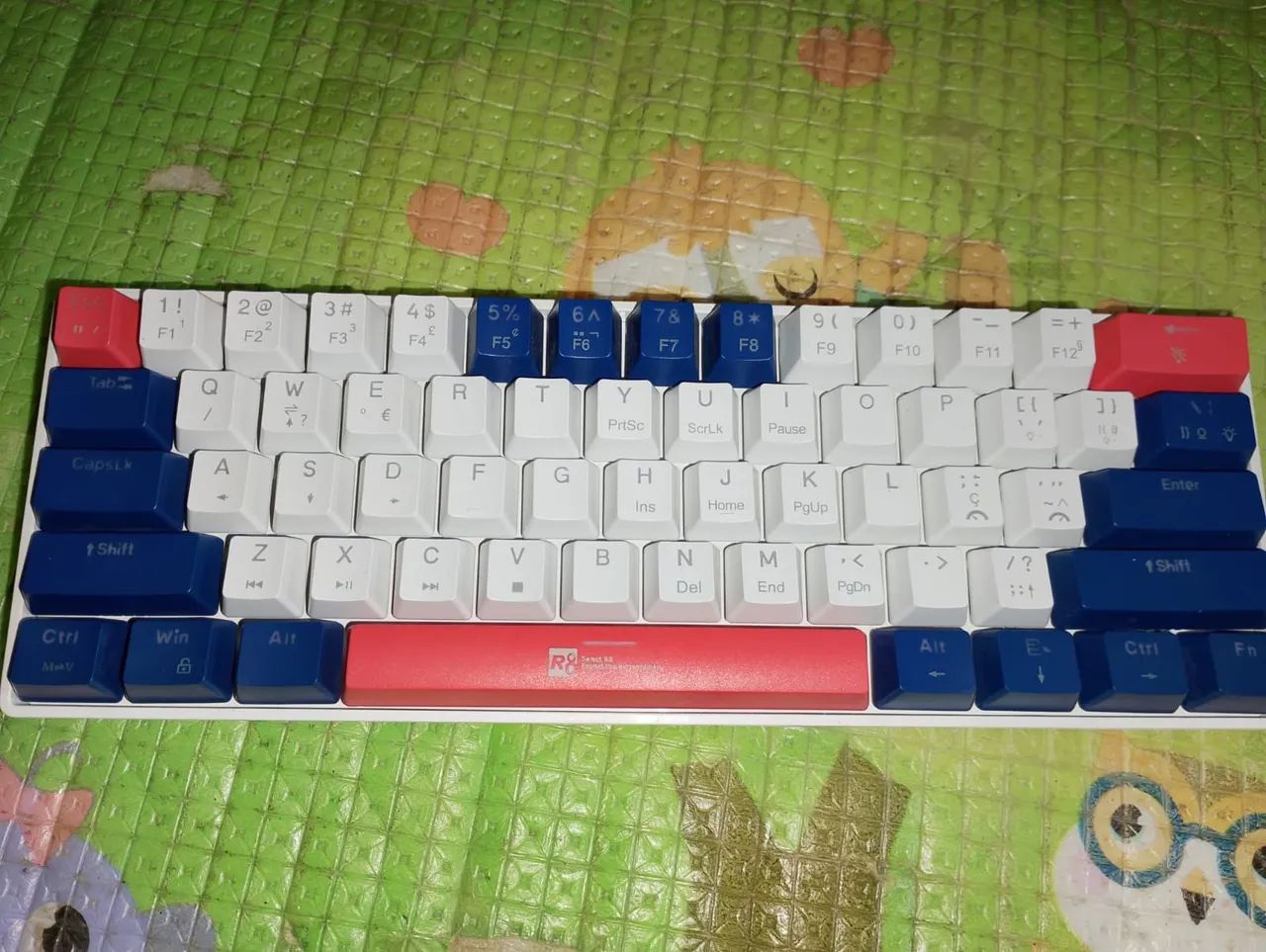 Teclado mecânico switch azul - Foto 2