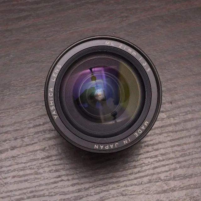 【ジャンク】YASHICA ML 21mm f/3.5 F3.5 Lente Yashica ML 21mm f3.5 - Acessórios para Câmeras e Filmadoras