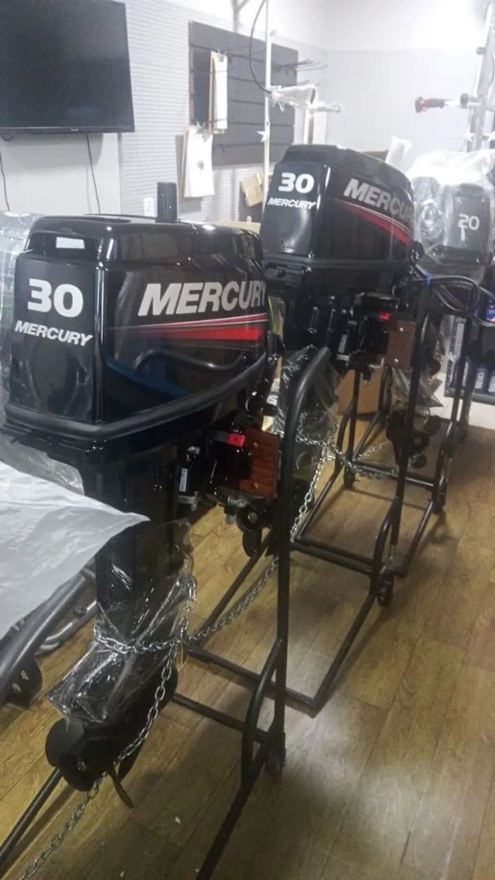 Motor de popa Mercury 15 e 30HP - 0Km - cartão de crédito, boleto e desconto no Pix - Foto 5