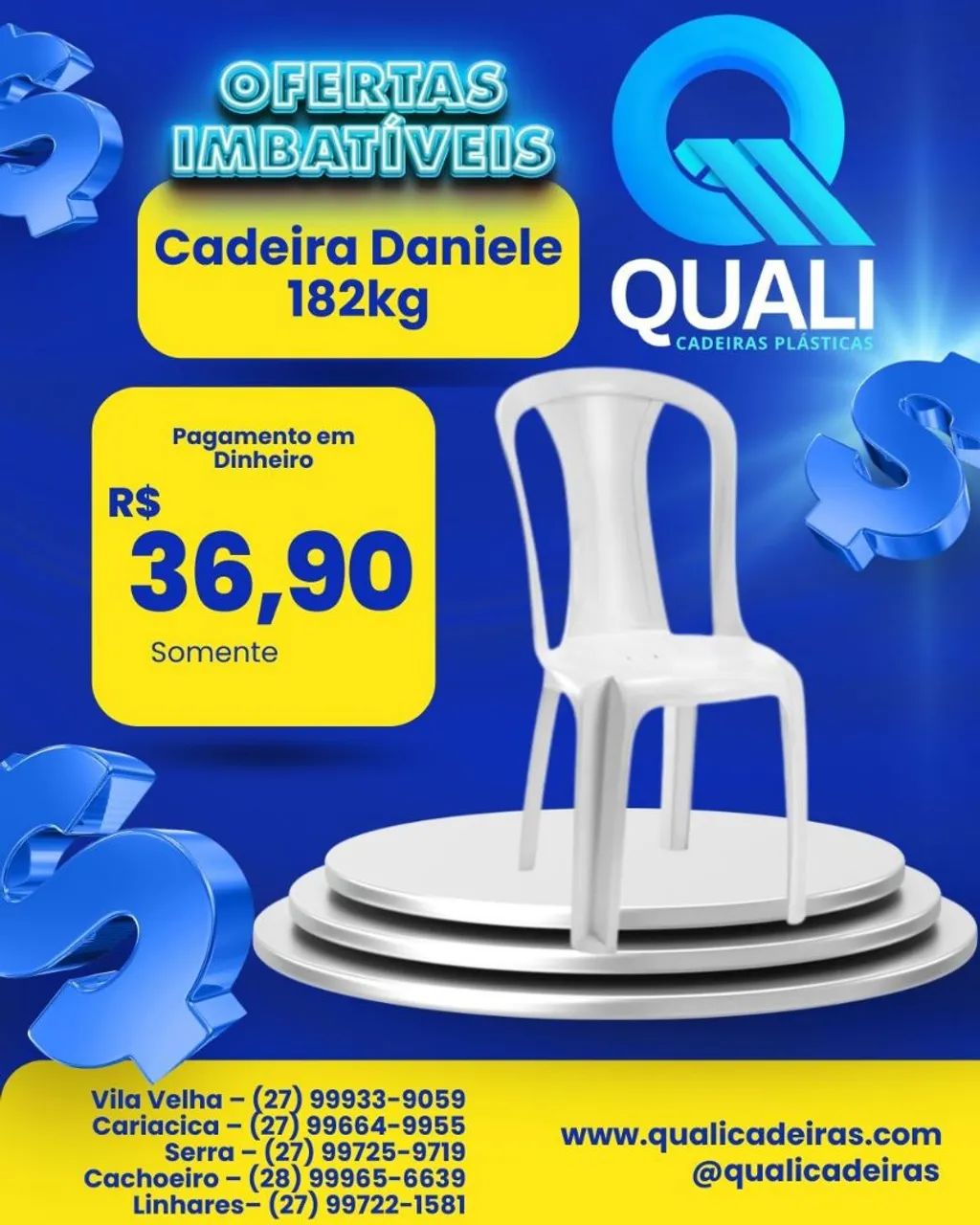 Promoção mesas e cadeiras