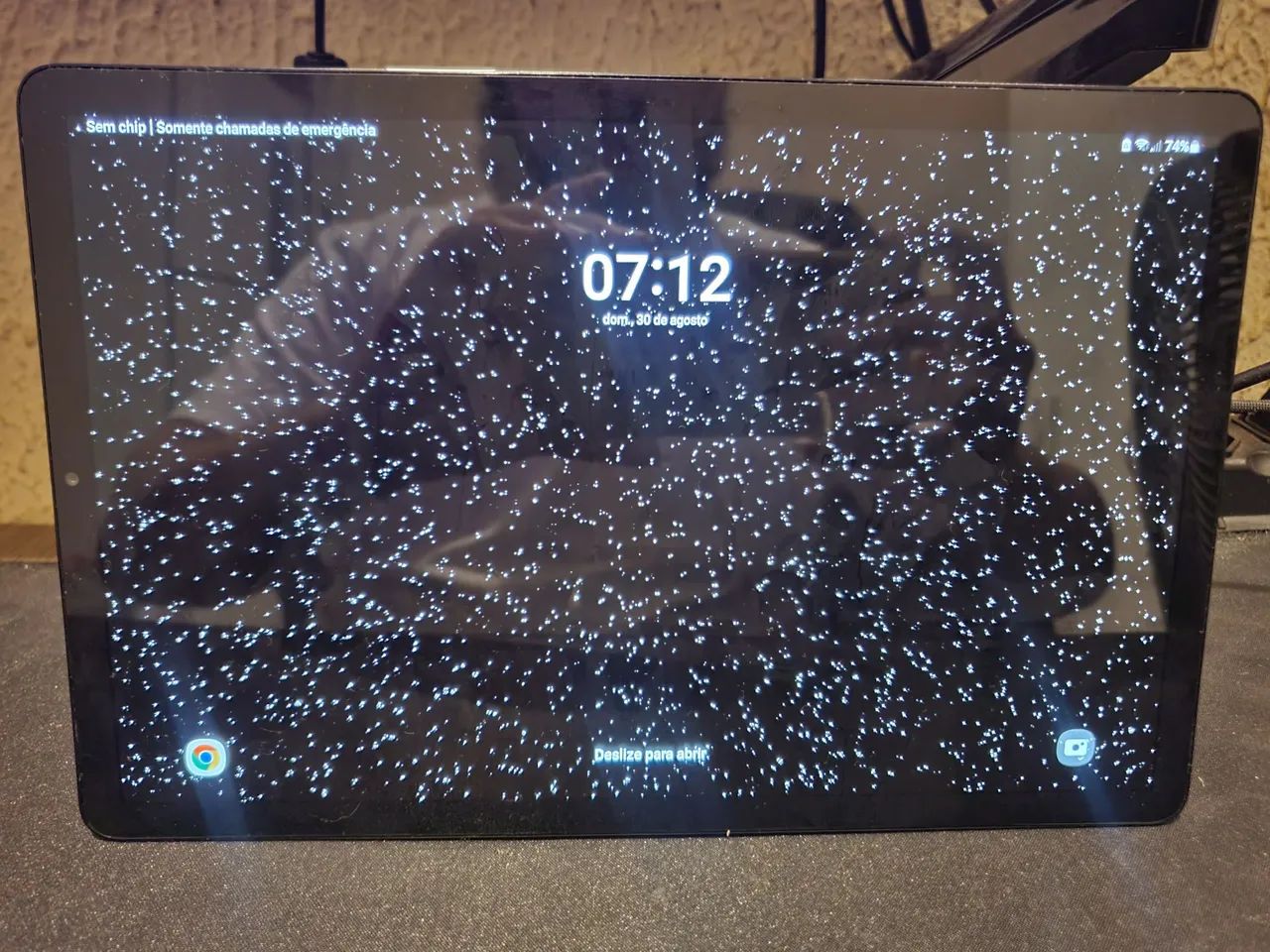 Sansung Galaxy Tab S5e C/ Chip + Capa Teclado Original - Foto 2