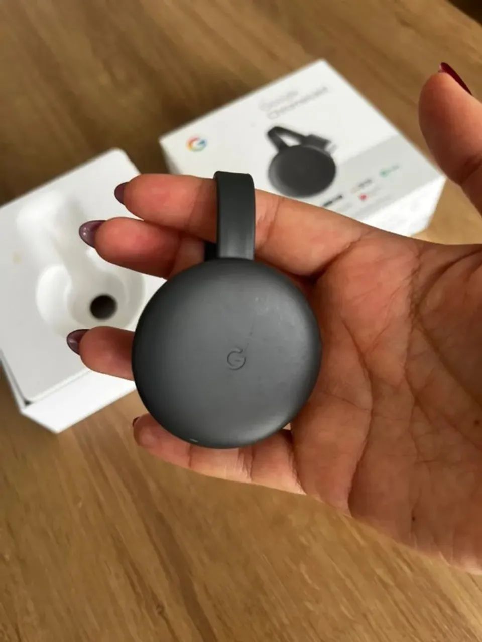 Google Chromecast 3ª Geração Full HD - Completo na Caixa - Foto 2