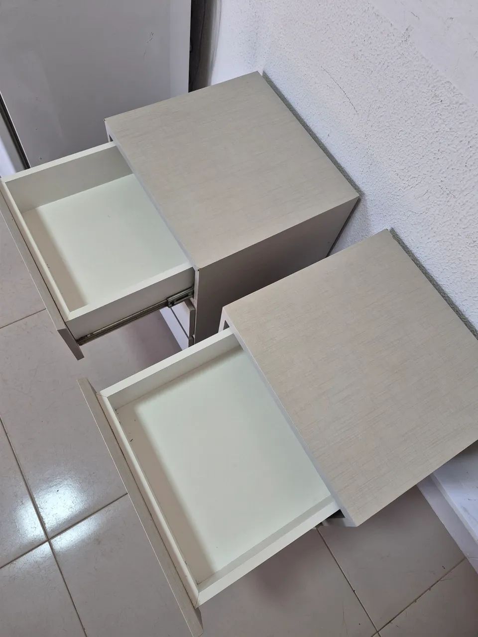 2 criado mudo 100% MDF 3 gavetas  - Foto 2