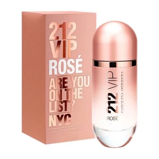Perfume 212 Rose Feminino Original 