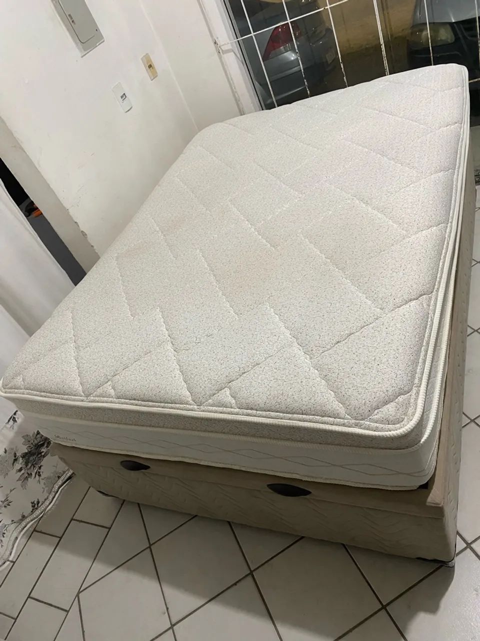 cama box baú perfeito estado  - Foto 2