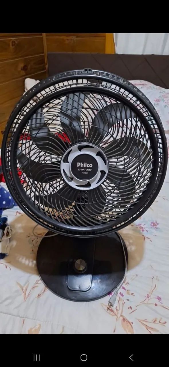 Ventilador Philco grande de mesa - Foto 3