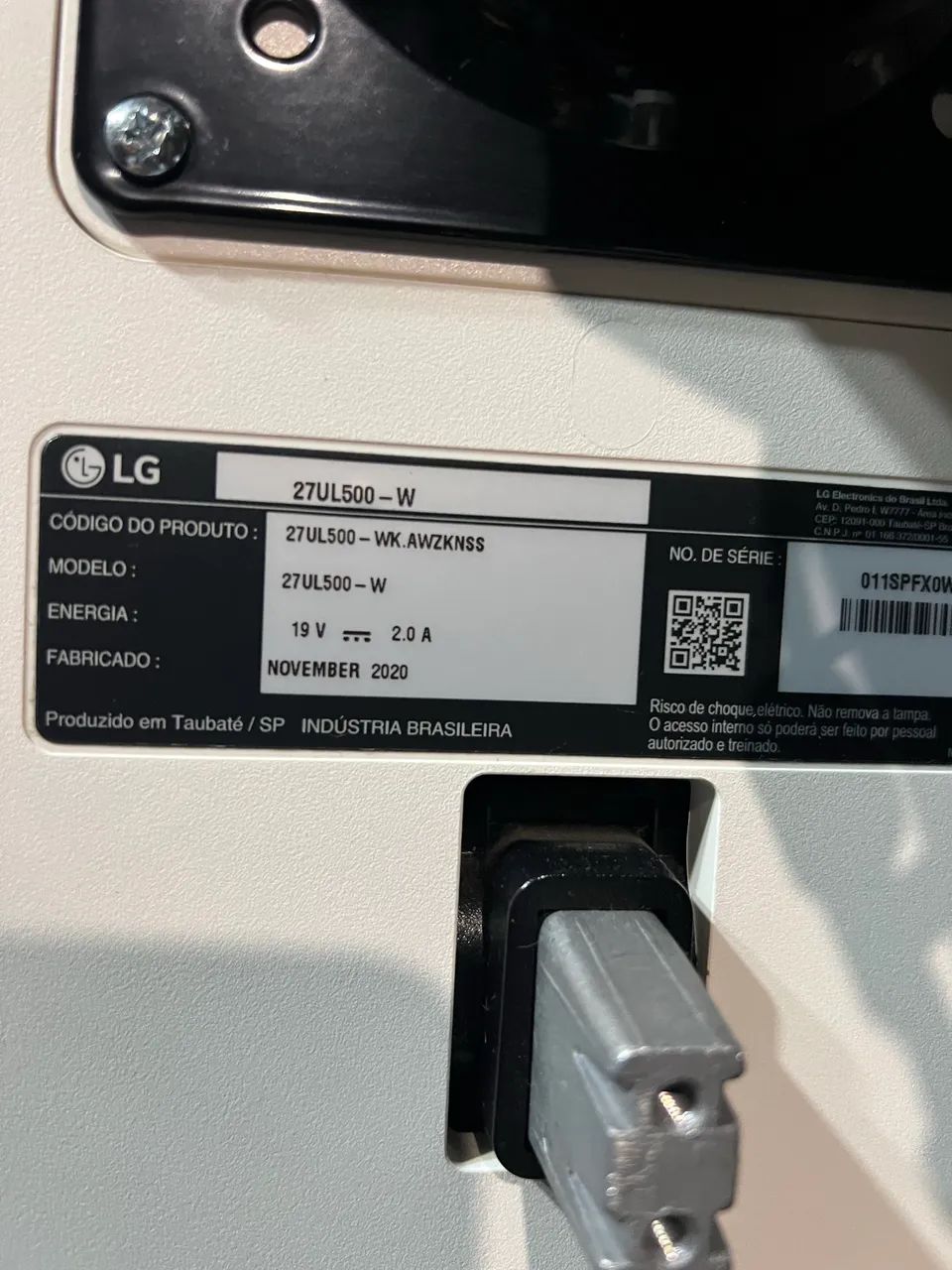 Monitor LG 4k IPS 27 polegadas  - Foto 3