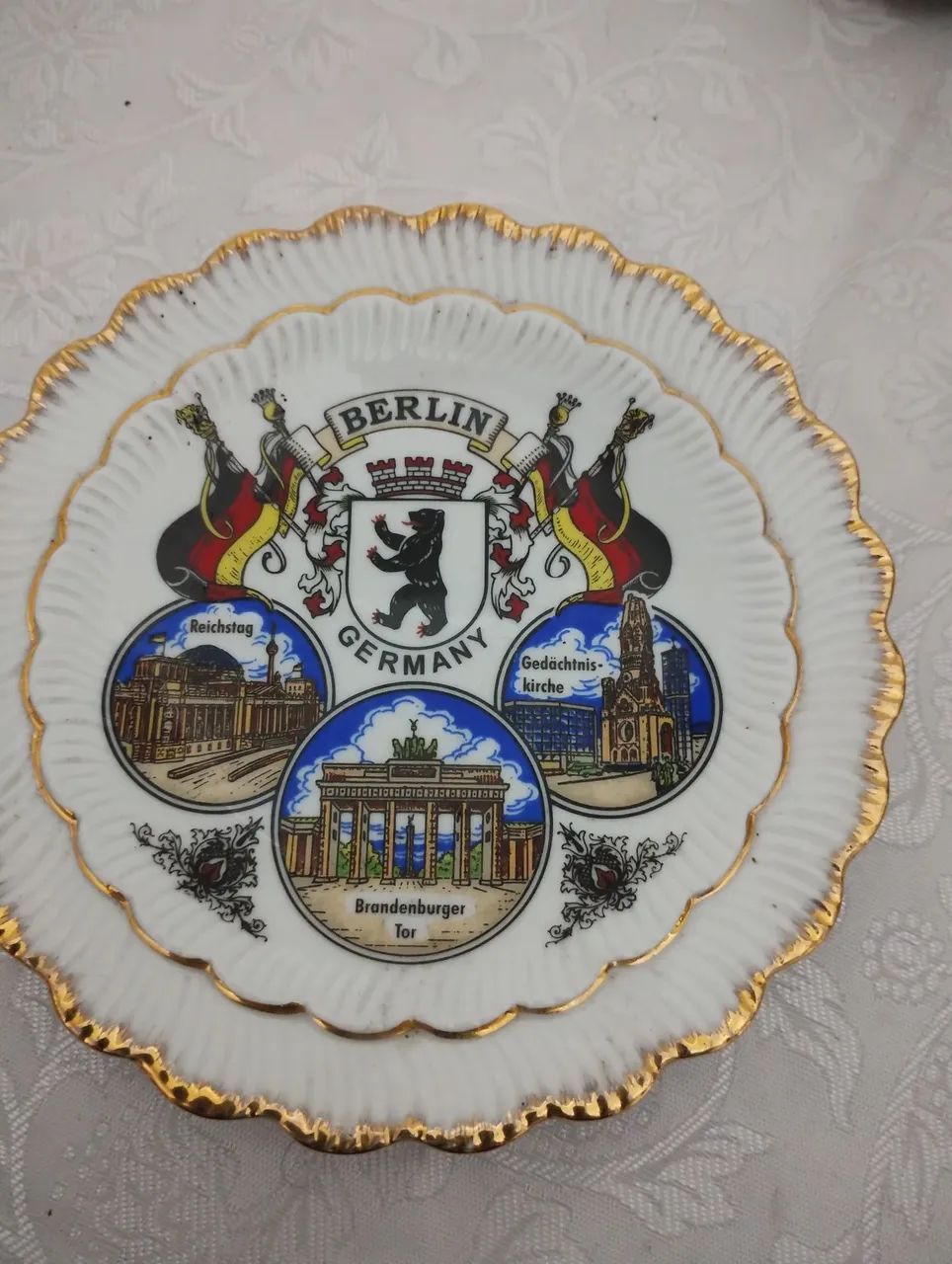 Prato de louça (lembrança Berlin) - Foto 2