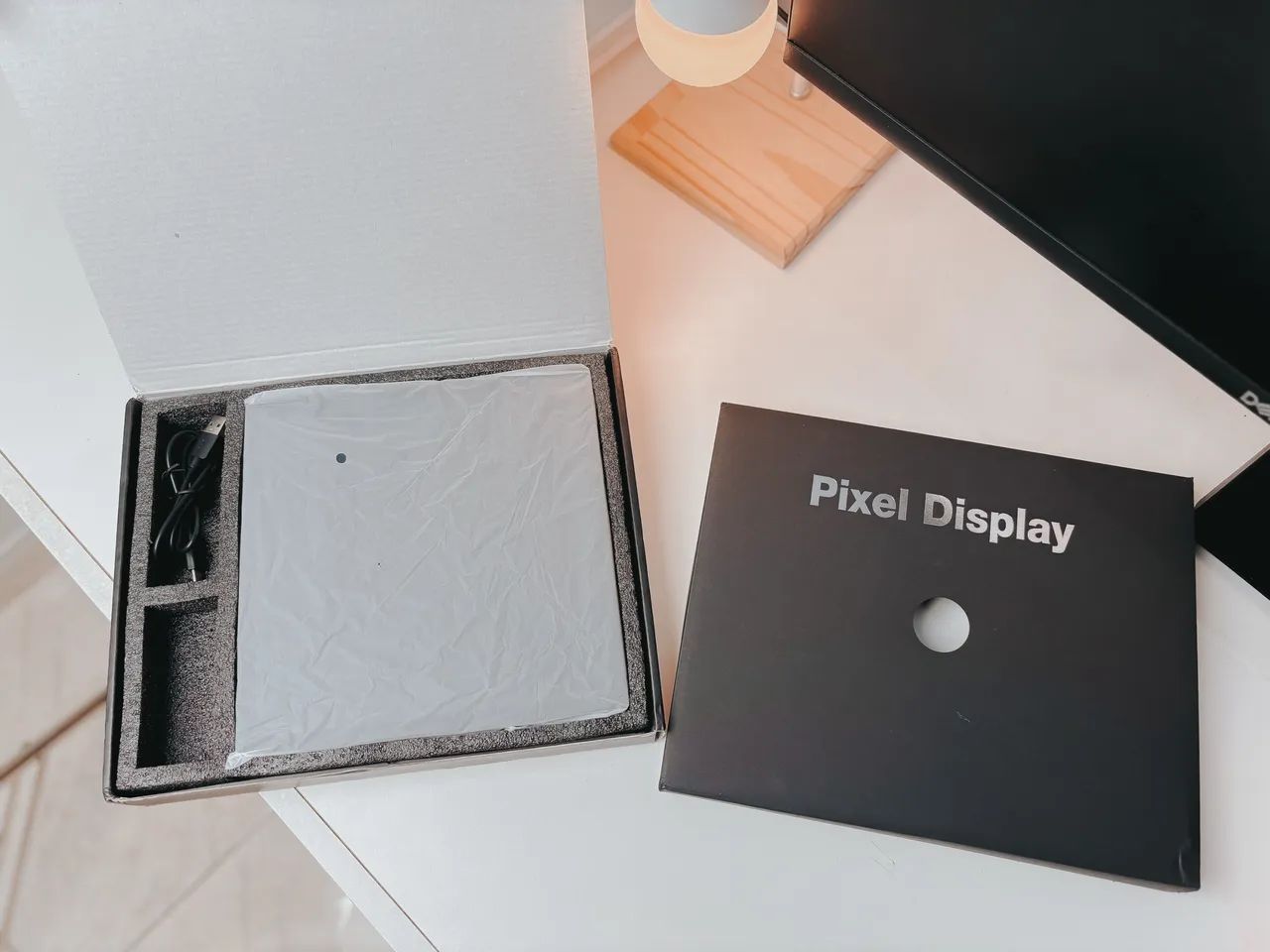 Display de pixel led 32x32 RGB - programável pelo app - Foto 3