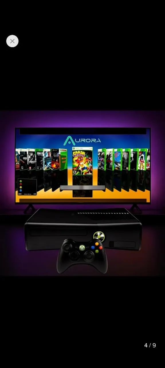 Xbox 360 slim rhg - Foto 2