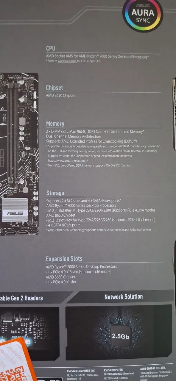 Asus Prime B650M-R DDR5 - Foto 6