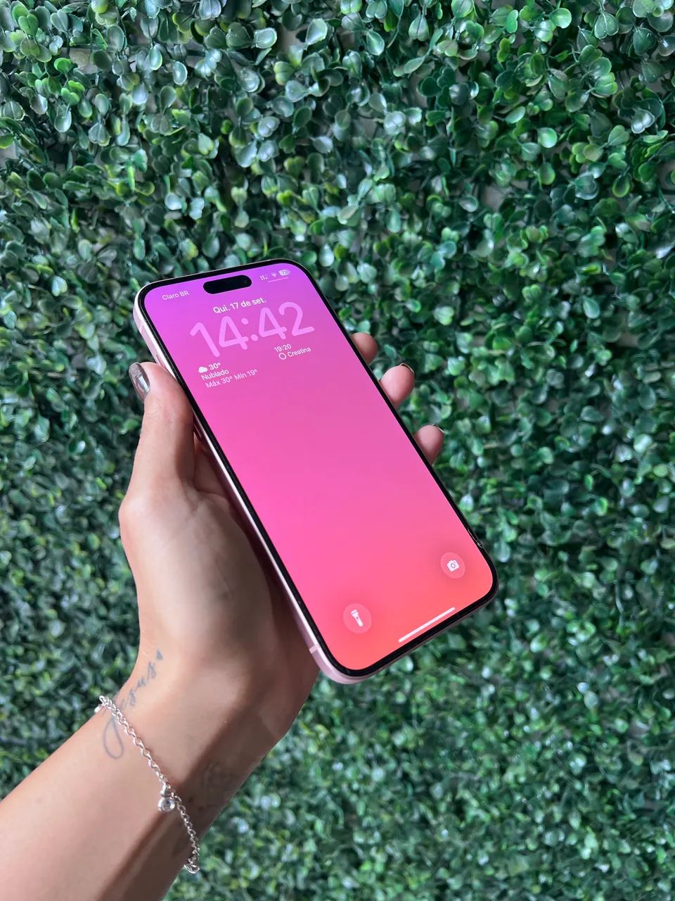iphone 15plus rosa - Foto 4