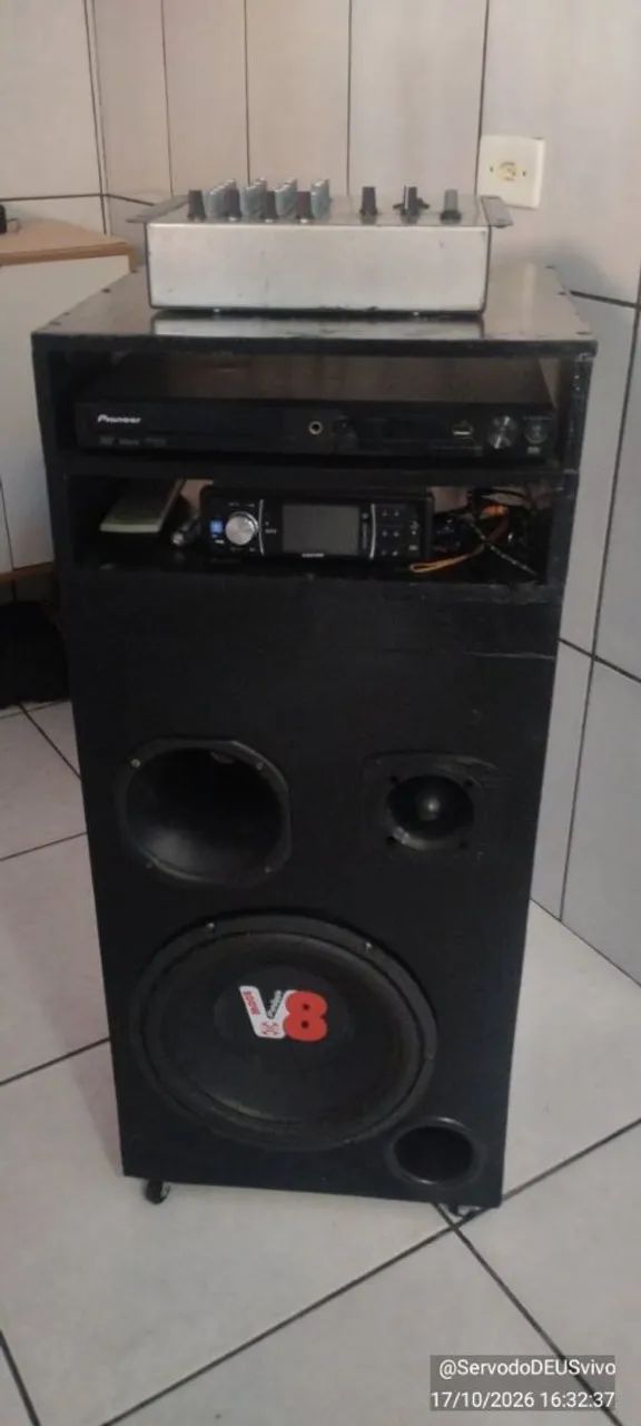 Caixa de som completa