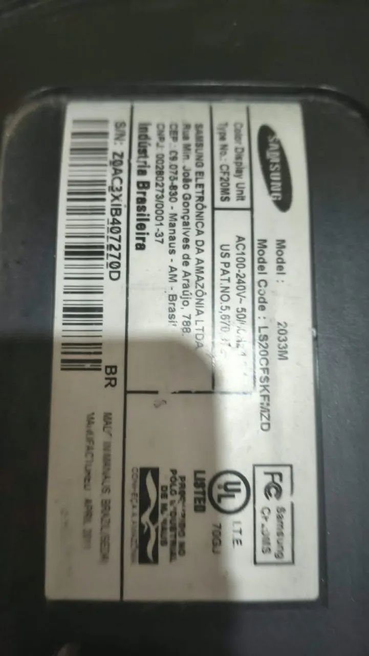 Monitor sansung