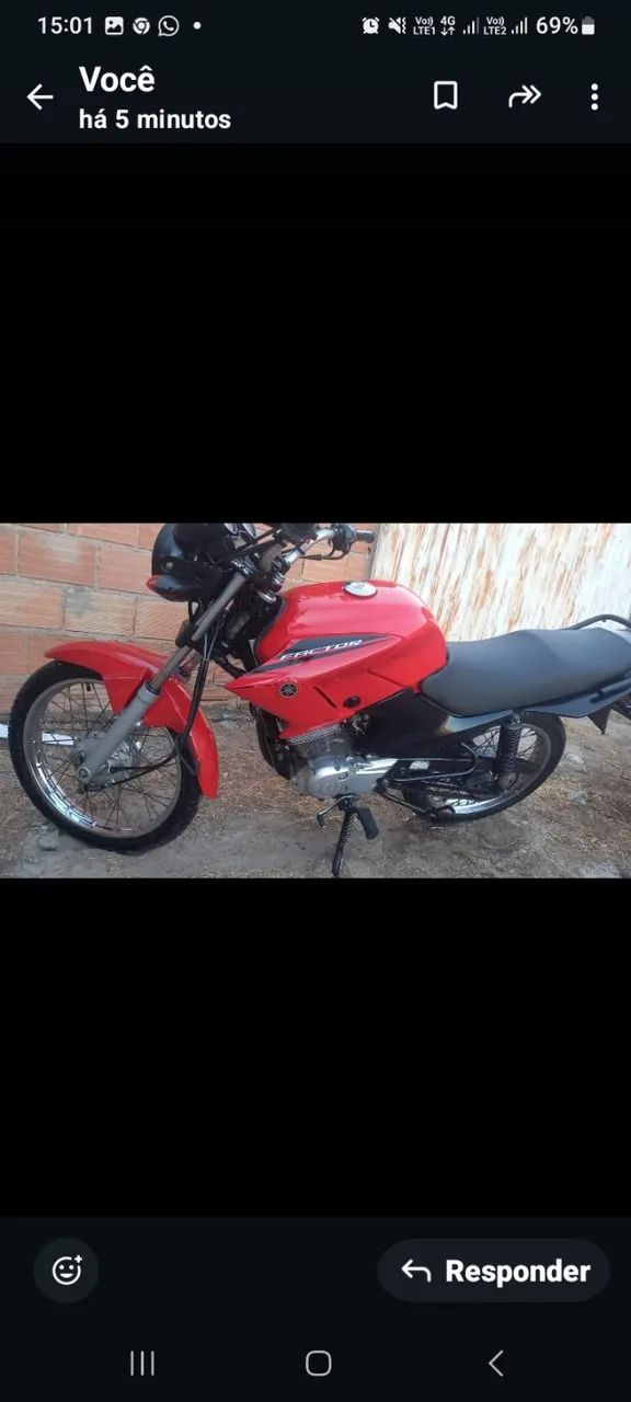 Moto top com procedência 