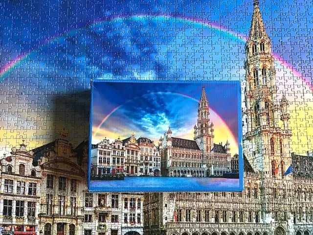 Quebra-cabeças Grow Bruxelas 1500 - Foto 3