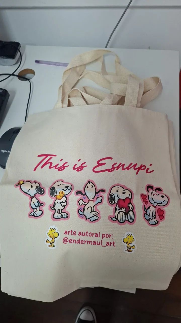 Ecobag Snoopy  - Foto 2