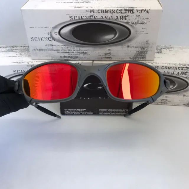 óculos oakley juliet x-metal ruby lentes polarizadas - Foto 4