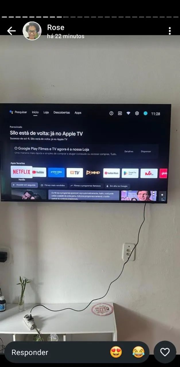 Smart TV Aiwa 50 pol 4k Google TV - Foto 5