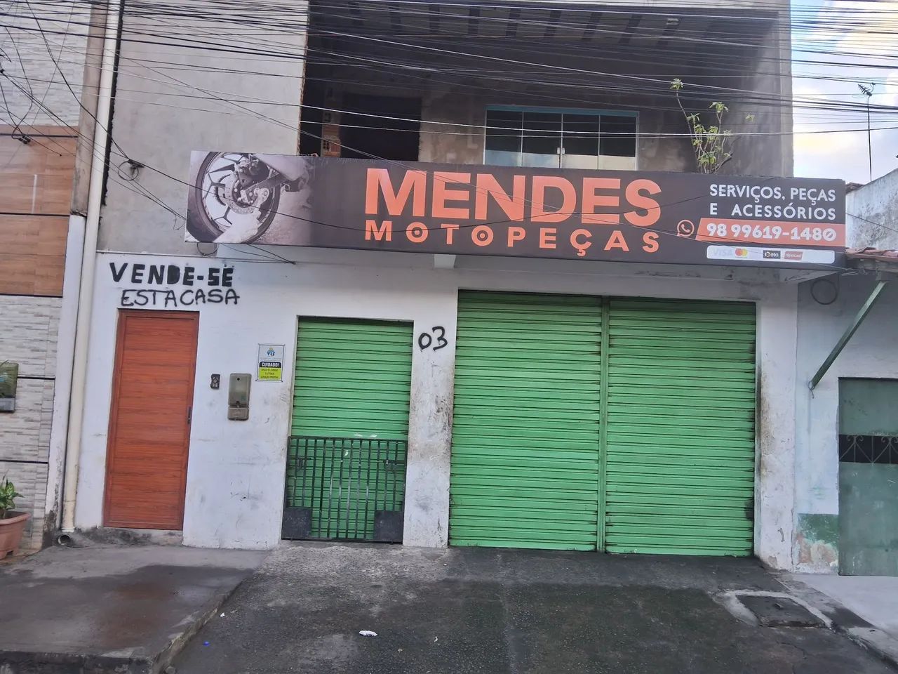 Vendo uma casa com um ponto Comercial  - Foto 2