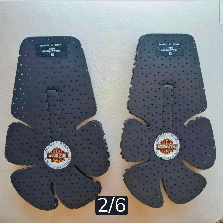 Dois Pares Protetores Jaquetas Harley Davidson Davidson (original) - Foto 2
