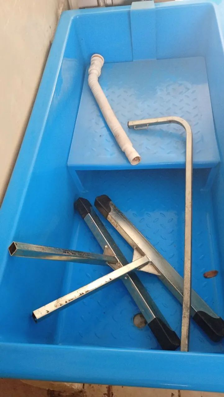 Banheira com pé para banho e tosa - Foto 3