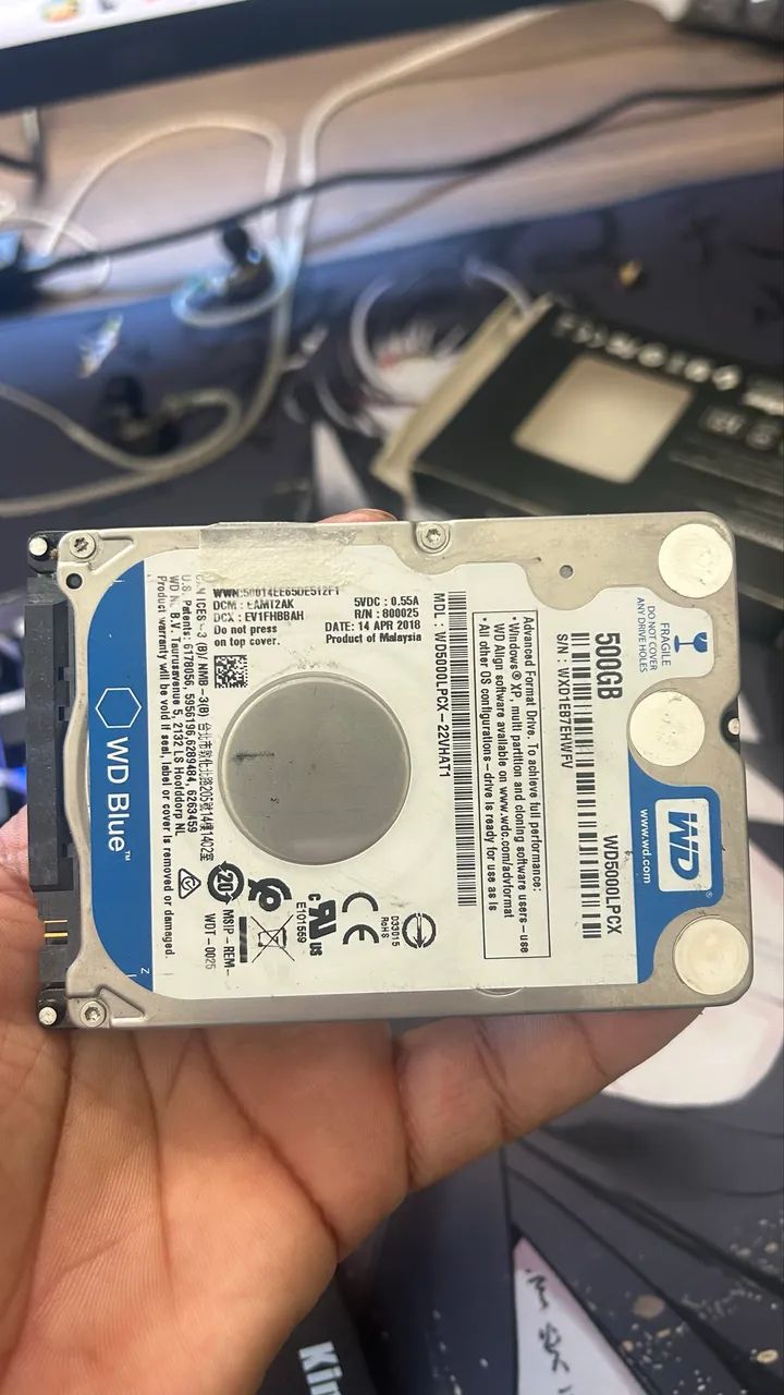 HD INTERNO SEAGATE 500GB