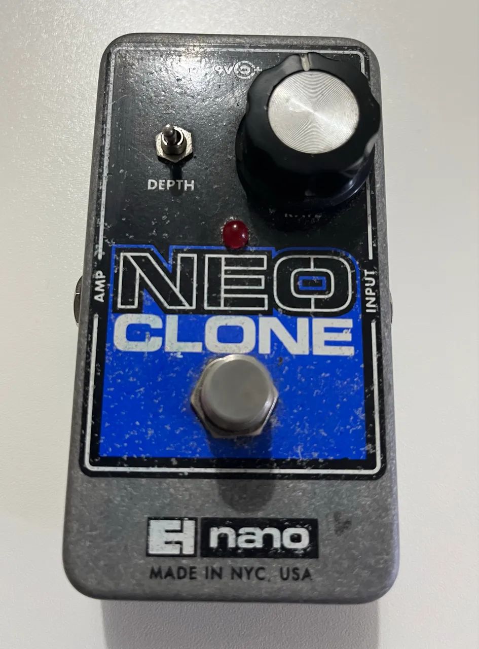 Pedal Electro Harmonix Ehx Neo Clone Chorus Nyc Usa - Instrumentos