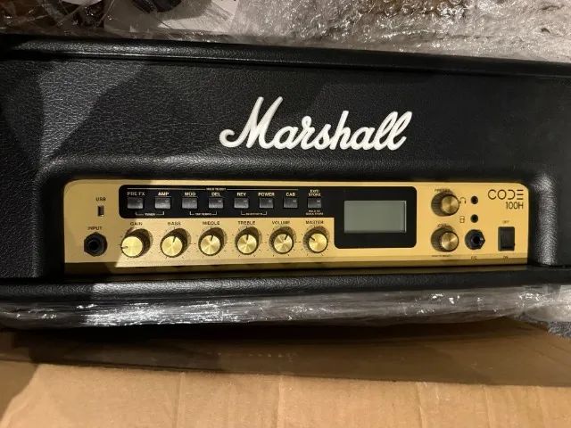 Amplificador Cabeçote Marshall CODE 100H - Foto 5